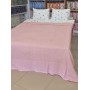 ETEHOMETEX ÇİFT KİŞİLİK %100 PAMUK HAVUZLU PİKE TAKIMI PEMBE 8696474232100